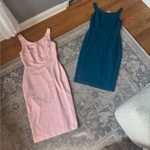 Lot of 2 Size 6 Betsy Johnson Midi Dresses